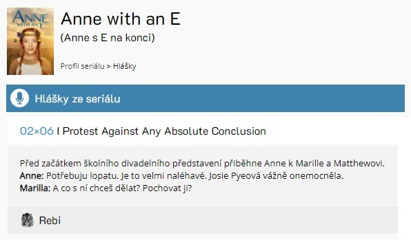 Serialzone hlka Anne